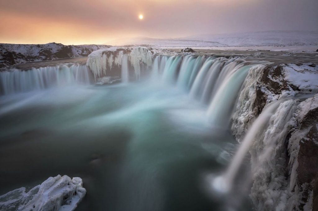 cachoeiras islandesas